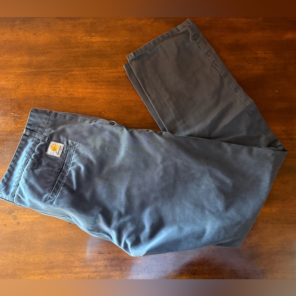 Carhartt WIP Men's Dark Gray Chinos